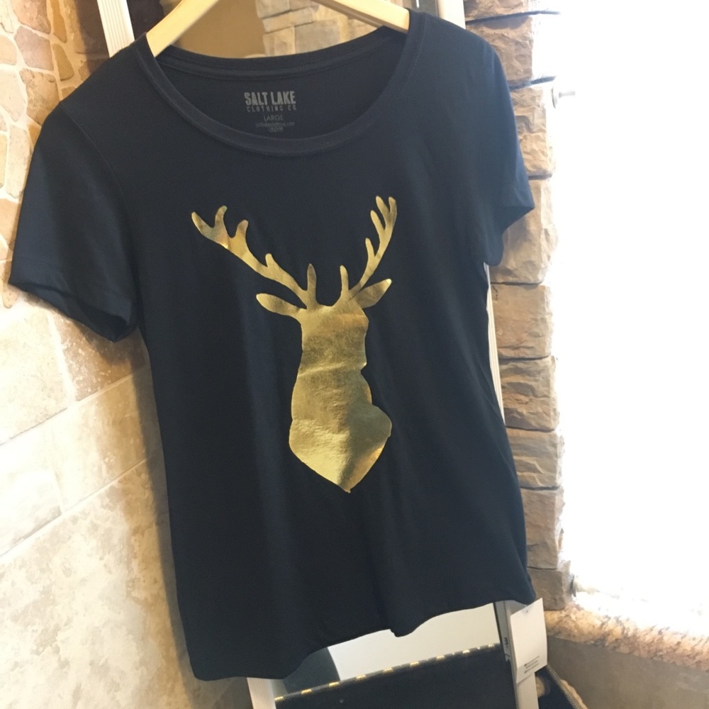 💛🎉Salt Lake Gold Buck Tee